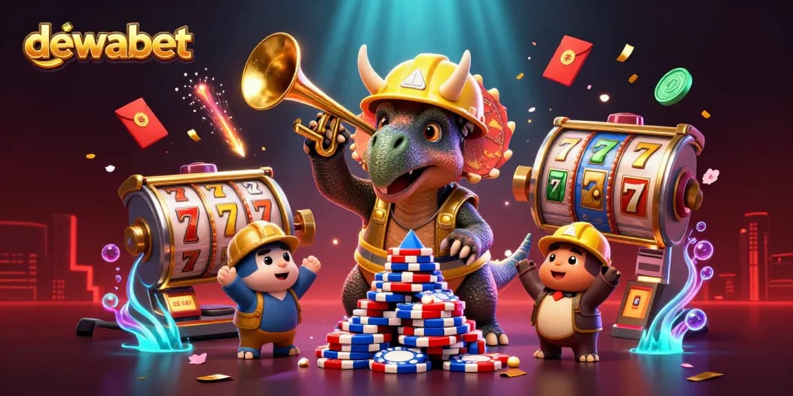 Dewabet menawarkan pengalaman bermain slot online yang seru dan menarik dengan jackpot dan simbol keberuntungan.