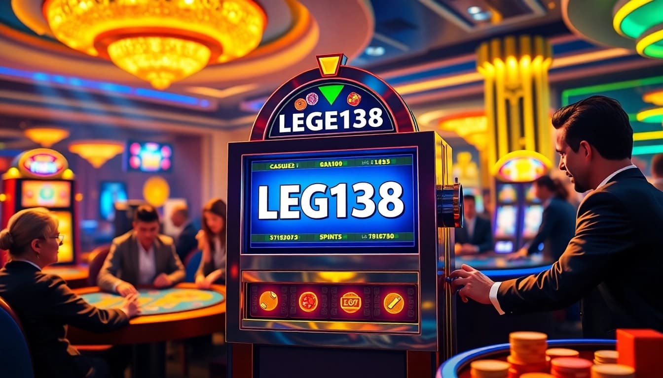 Experience the excitement of LEGO138 login at a luxurious casino highlighted by thrilling slot machines and professional poker games.