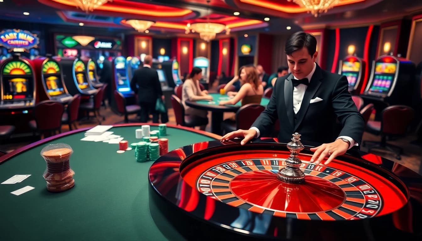 Experience the excitement of casino gaming at https://giaimagiacmo.online/ with professional dealers and vibrant tables.