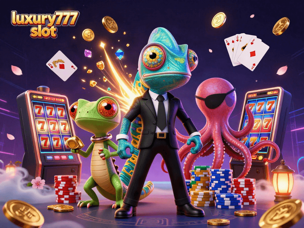 Menangkan jackpot pada luxury777 slot dengan chameleon agen rahasia dan gadget emas!