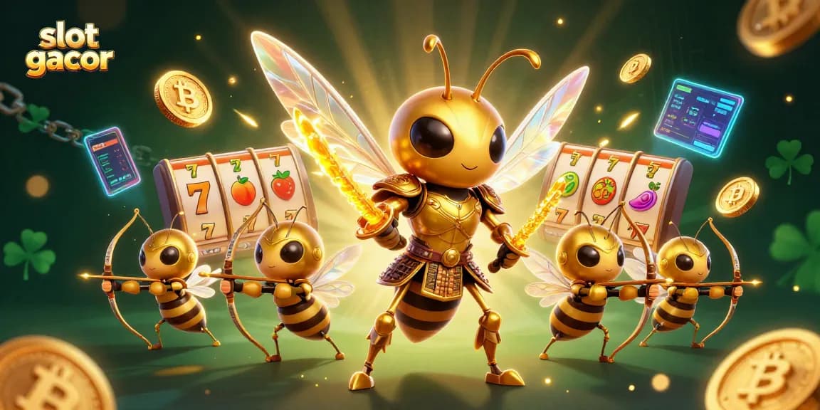 Bermain slot gacor dengan karakter menarik dan elemen permainan yang kaya detail.