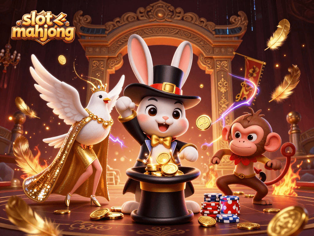 Spin the reels of slot mahjong with magical elements and vibrant character interplay!