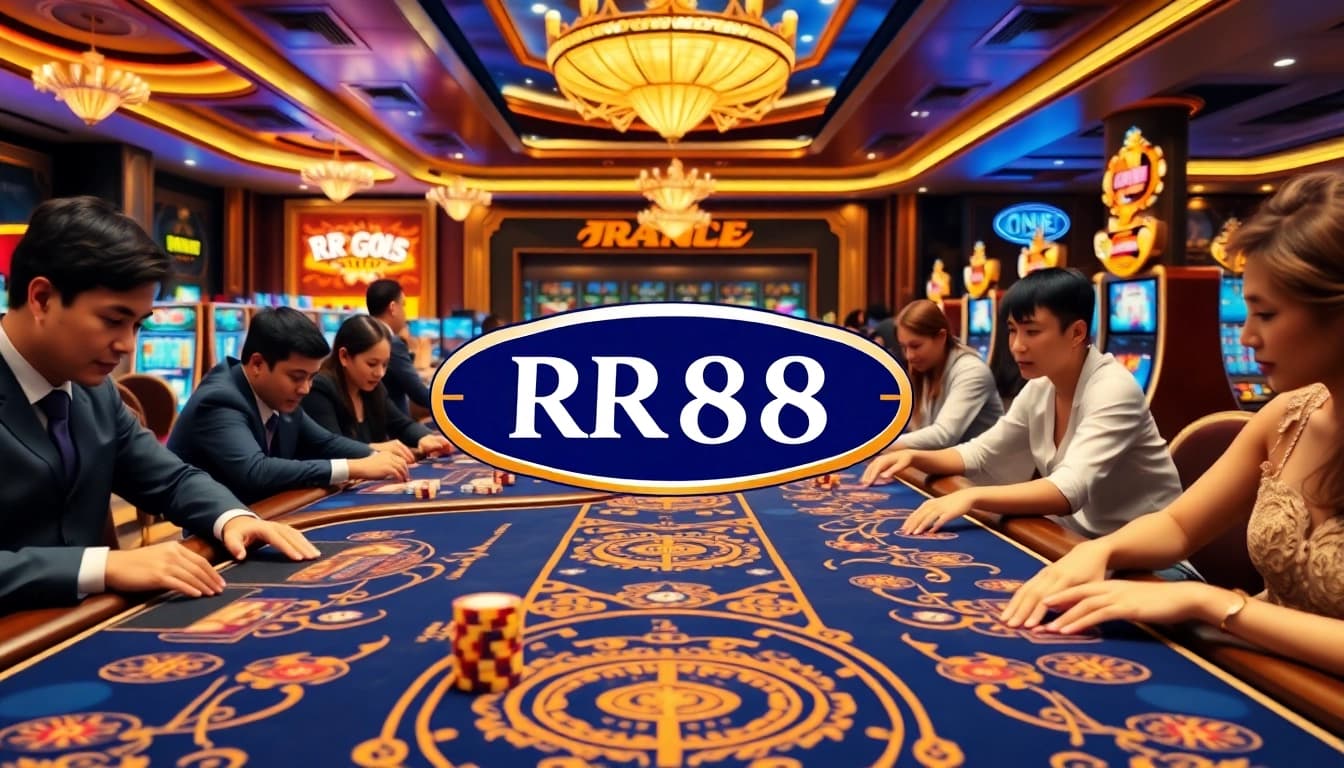 Players enjoying thrilling games at RR 88 online casino, highlighting diverse betting options.