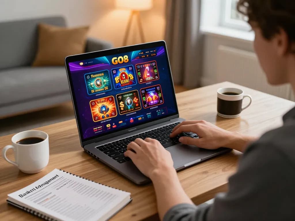 Play exciting casino games on GO8 from the comfort of home with strategy notes