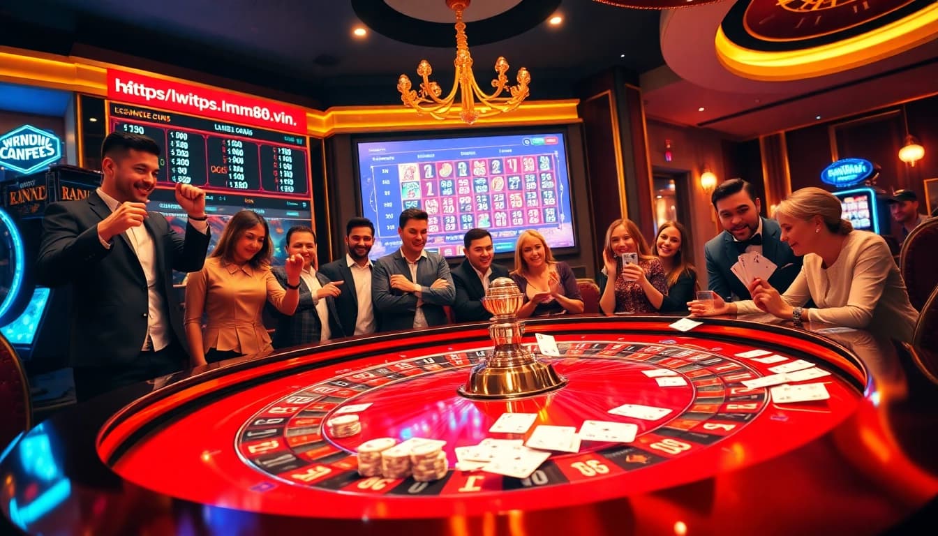 Experience thrilling bets at https://mm88.vin/ with an elegant roulette scene and diverse players.