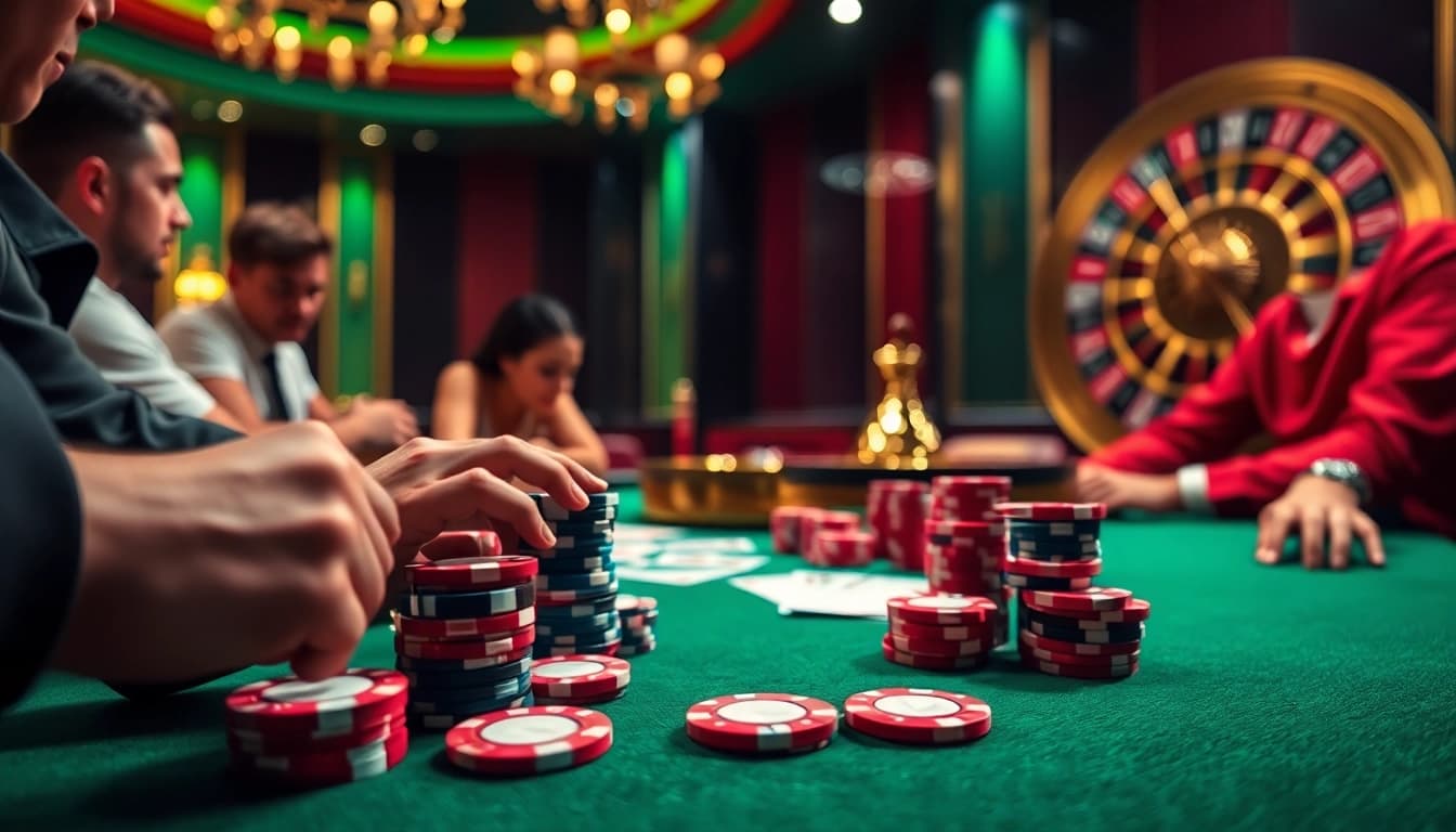 Experience the excitement of Rik vip with vibrant poker tables and thrilling gameplay.