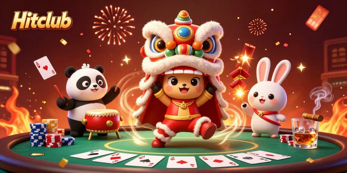 Hitclub offers exciting gaming experiences featuring poker tables and vibrant casino action.