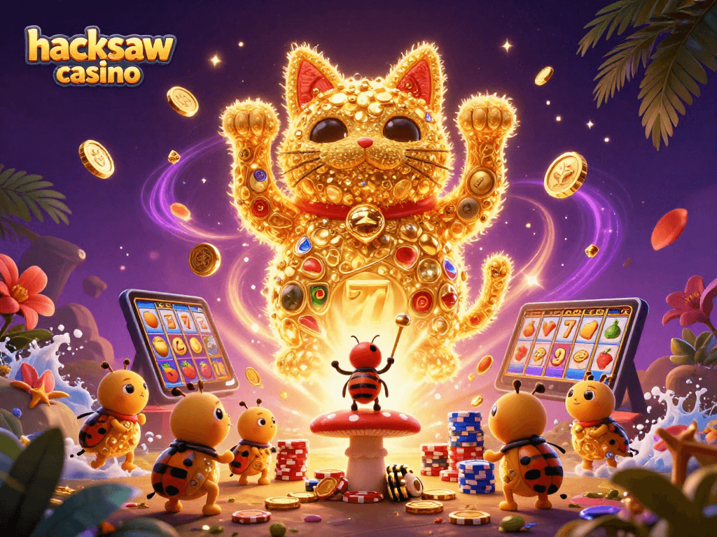 Play at hacksaw casino and win big with our colorful slot machine adventures!
