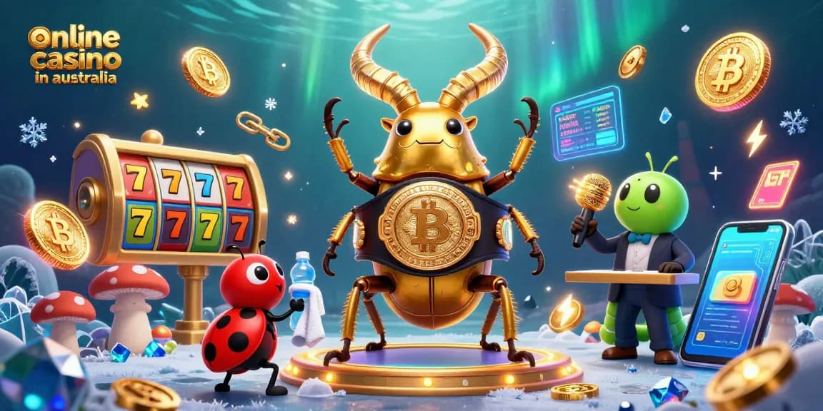 Engage with top online casino in australia featuring thrilling slot reels and vibrant characters in action.