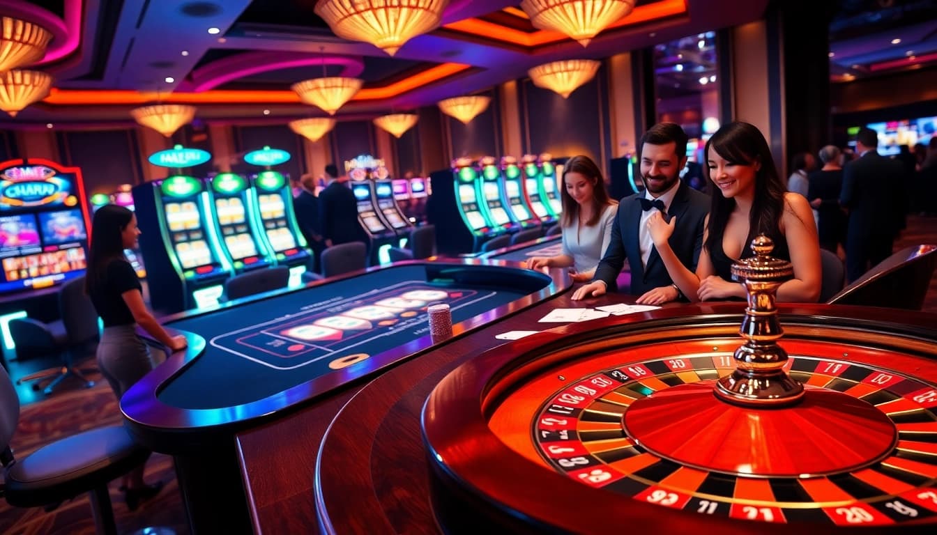 C168 pro enhances the thrill of online gambling with a luxurious casino experience featuring modern tables, vibrant chips, and thrilling outcomes.
