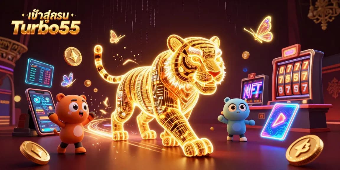 Engage in thrilling casino adventures with เข้าสู่ระบบ Turbo55 featuring a vibrant digital landscape.