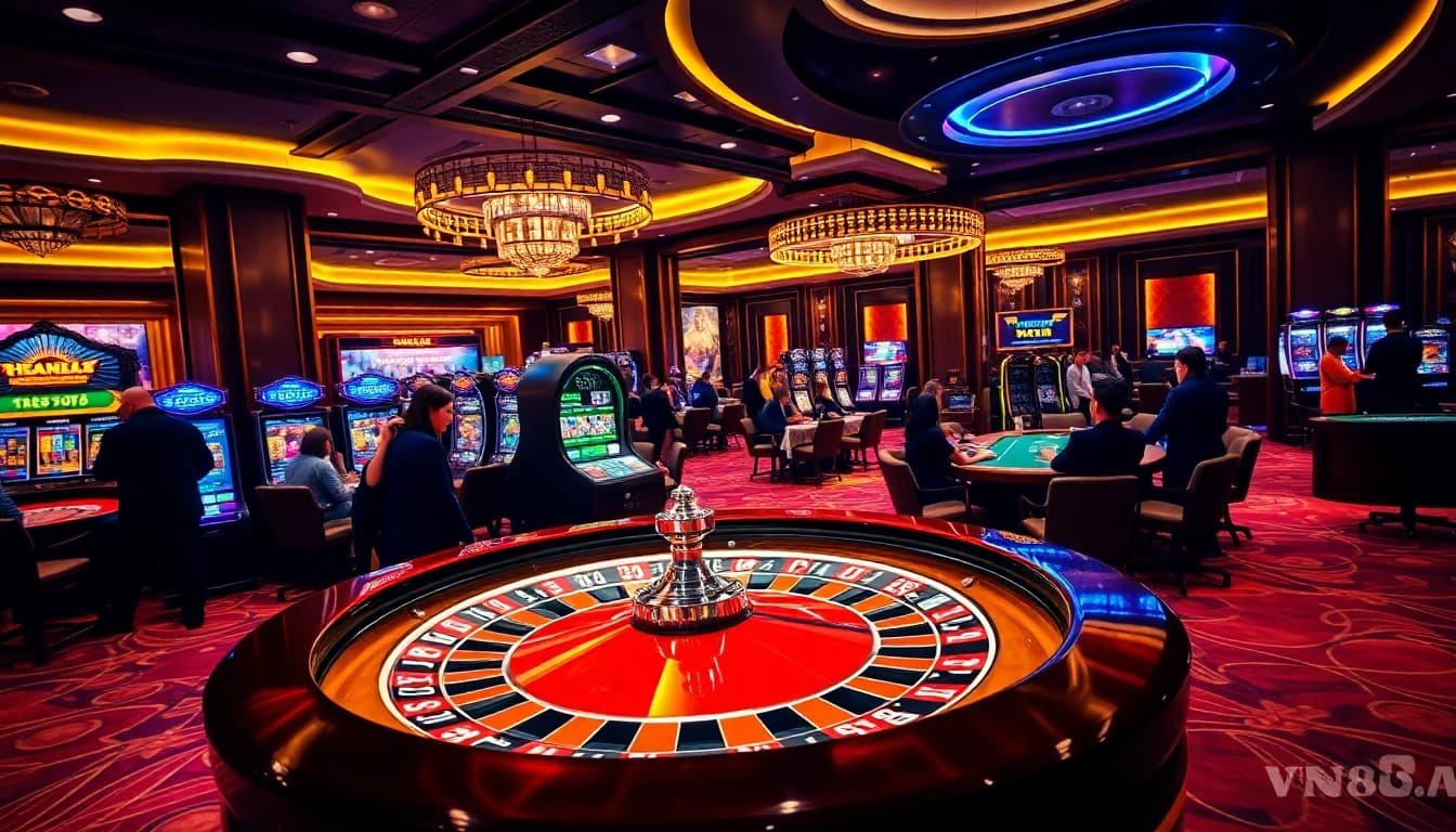 Experience thrilling gaming action at vn88a.app with a luxurious casino atmosphere.