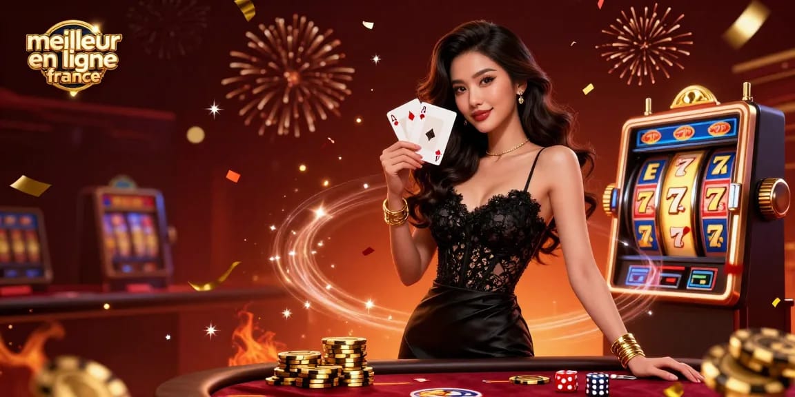Experience the thrill at the meilleur casino en ligne france with stunning slot reels and elegant play.