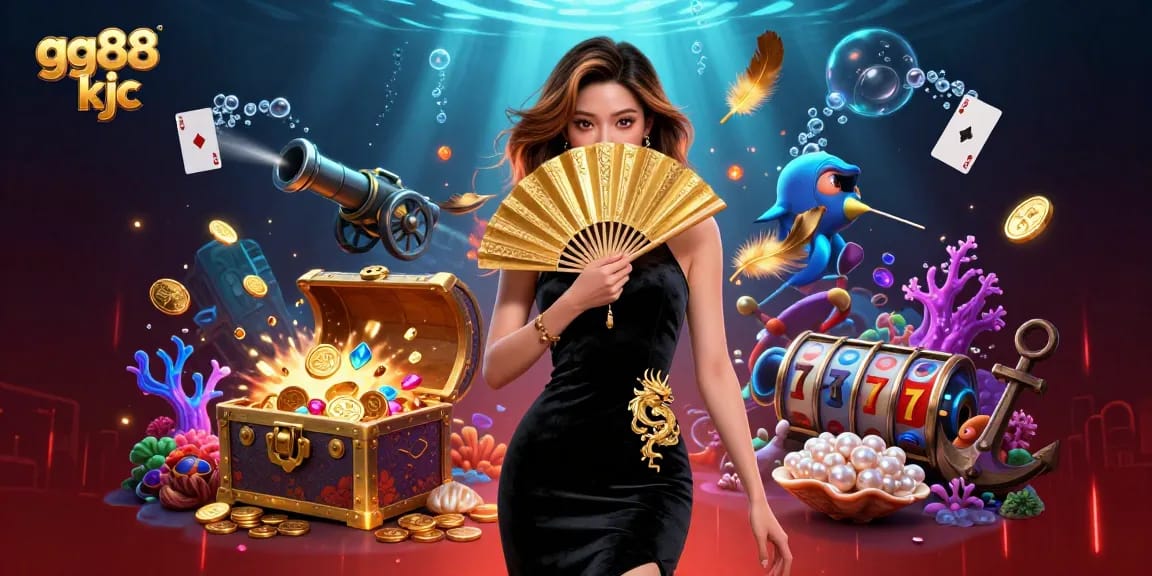 Engage with the immersive gg88 kjc experience, showcasing vibrant gaming elements and captivating characters.