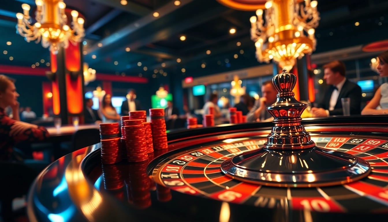 Rasakan keseruan bbni4d di meja roulette dengan tumpukan chip yang mengesankan.