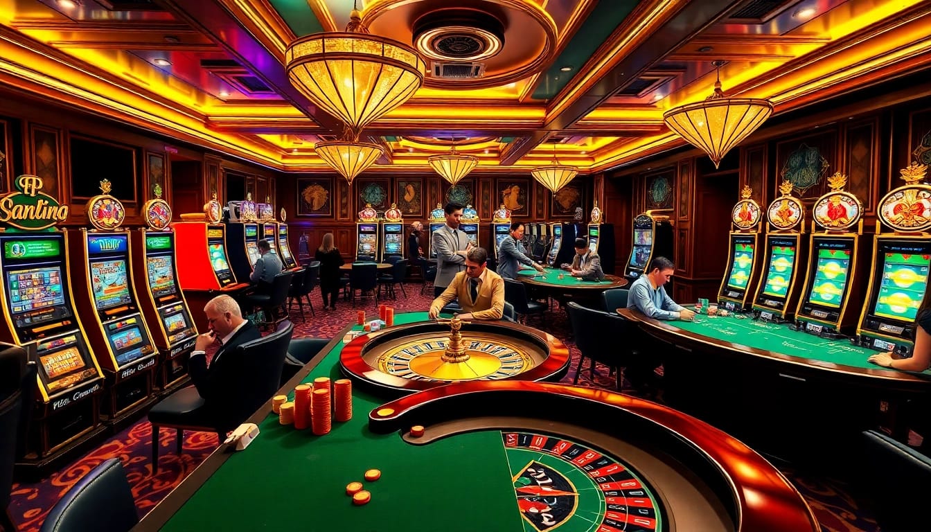 S8hn.com provides an upscale gambling experience with fast-paced poker and vibrant slot machines.