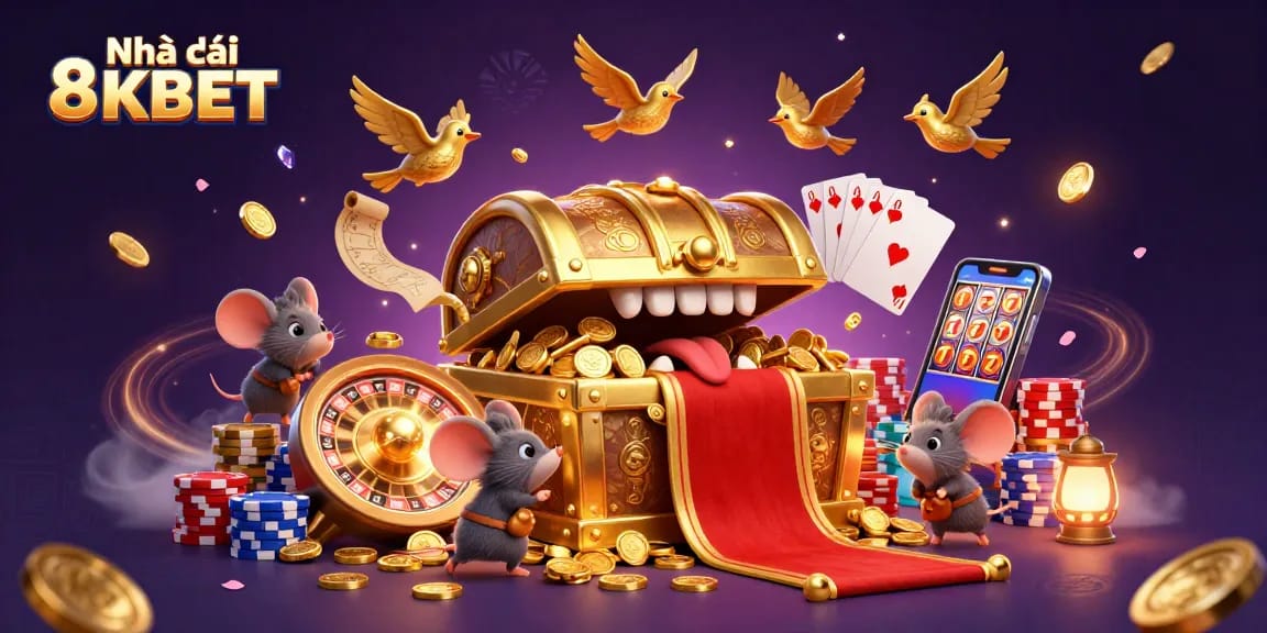 Experience the thrill of gambling at Nhà cái 8KBET with a dazzling treasure adventure.