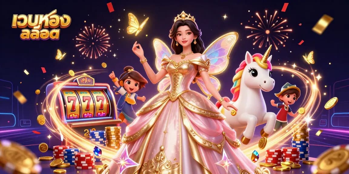 สัมผัสเวทมนตร์ของ เว็บตรงสล็อต กับตัวละครที่มีชีวิต รีลที่หมุน และเหรียญที่หล่นลงมาสำหรับบรรยากาศการเล่นเกมที่น่าสนใจ