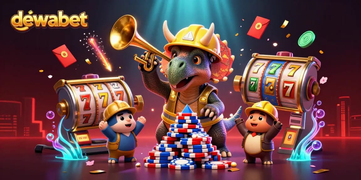 Dewabet menawarkan pengalaman bermain slot online yang seru dan menarik dengan jackpot dan simbol keberuntungan.