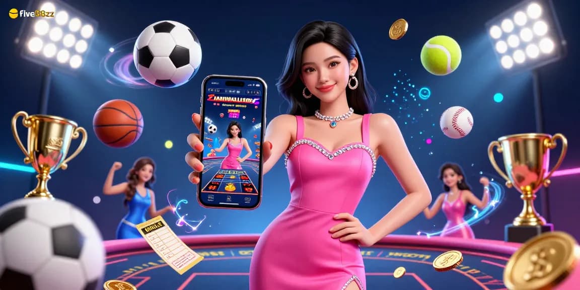 Experience the thrill of live dealer games with five88zz in a dynamic casino environment.