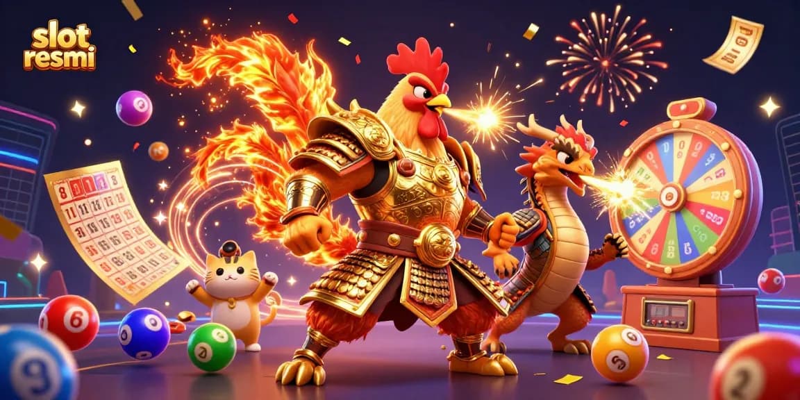 Mainkan slot resmi dengan karakter kuat dan elemen permainan yang penuh warna.