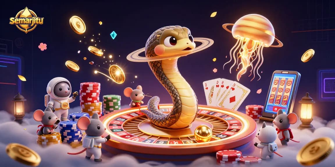 Semarjitu menghadirkan taruhan menarik dengan simbol jackpot dan permainan roulette yang memikat.