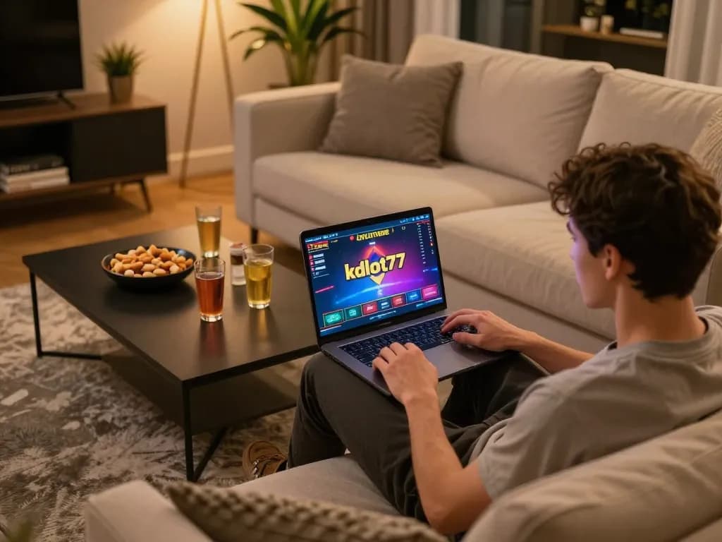 Engaging online gameplay on kdslot77 with vibrant interface and cozy atmosphere