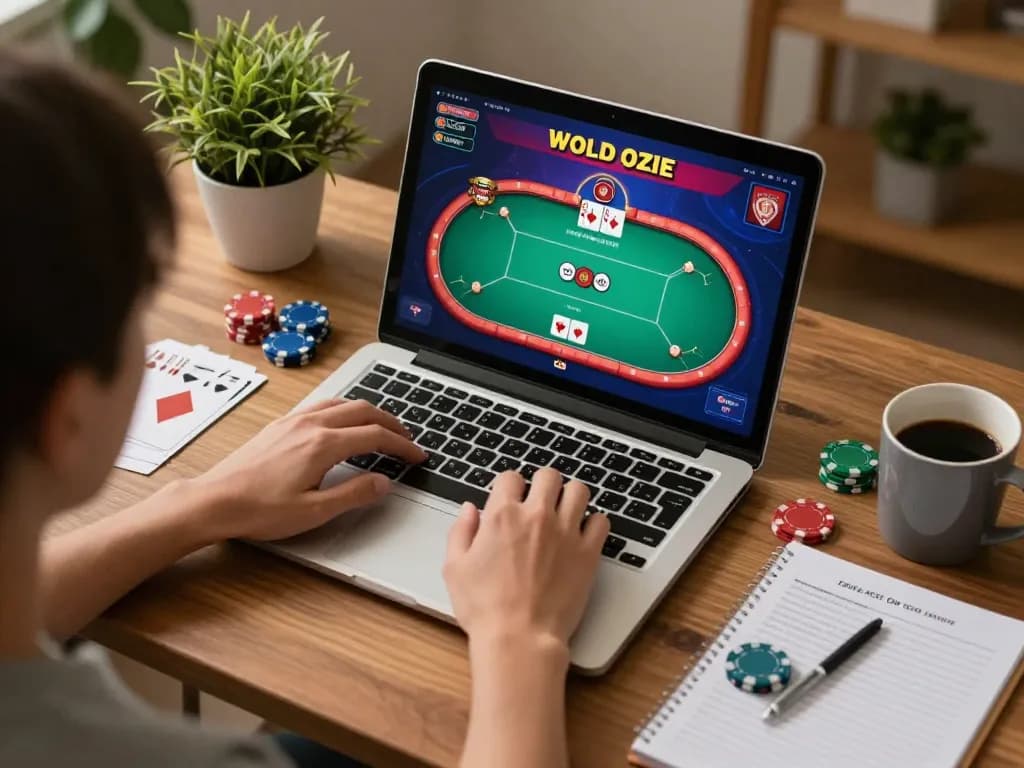 Sesi permainan online yang menarik menampilkan dasi4d link alternatif dengan permainan poker yang hidup.