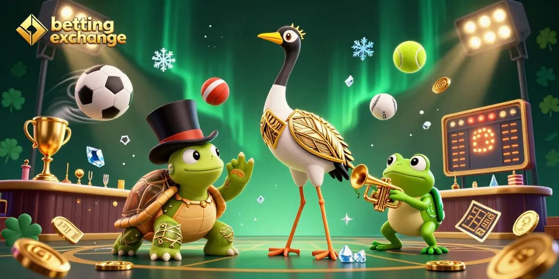Explore the betting exchange with vibrant 3D characters, dynamic sports elements, and engaging visuals