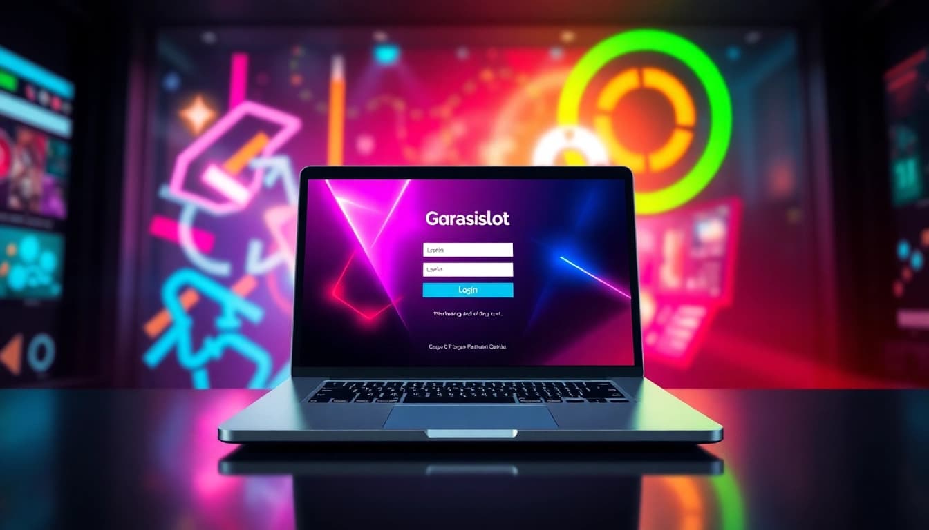 Masuk ke garasislot login dengan antarmuka modern dan menarik.