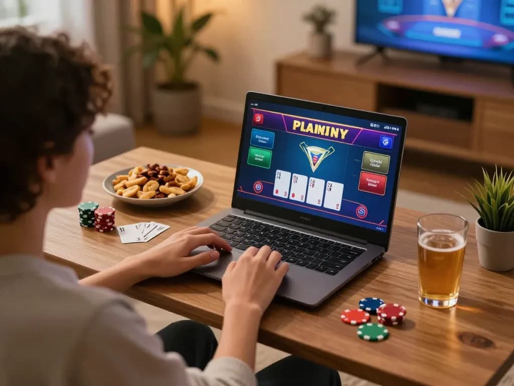 Play poker online with 11-hd from the comfort of home, engaging in thrilling gameplay.