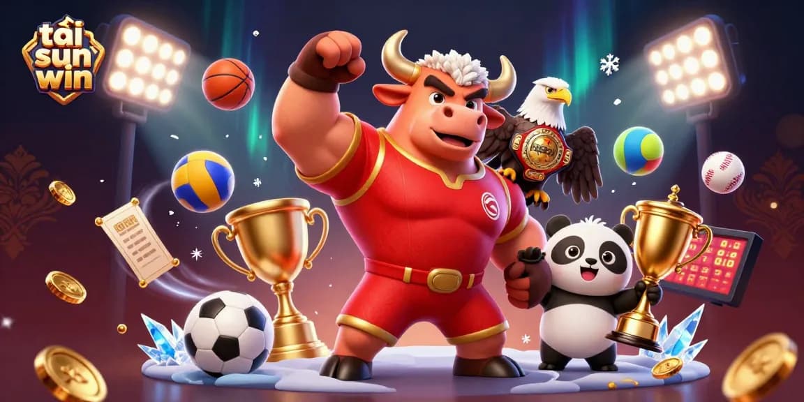 Experience the excitement of tải sun win with dynamic casino characters in a vibrant gambling scene.