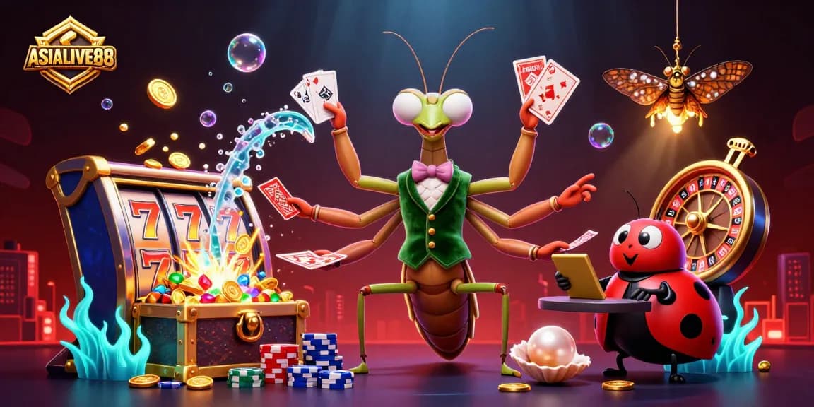 Experience the excitement of ASIALIVE88 with engaging casino visuals and vibrant details.