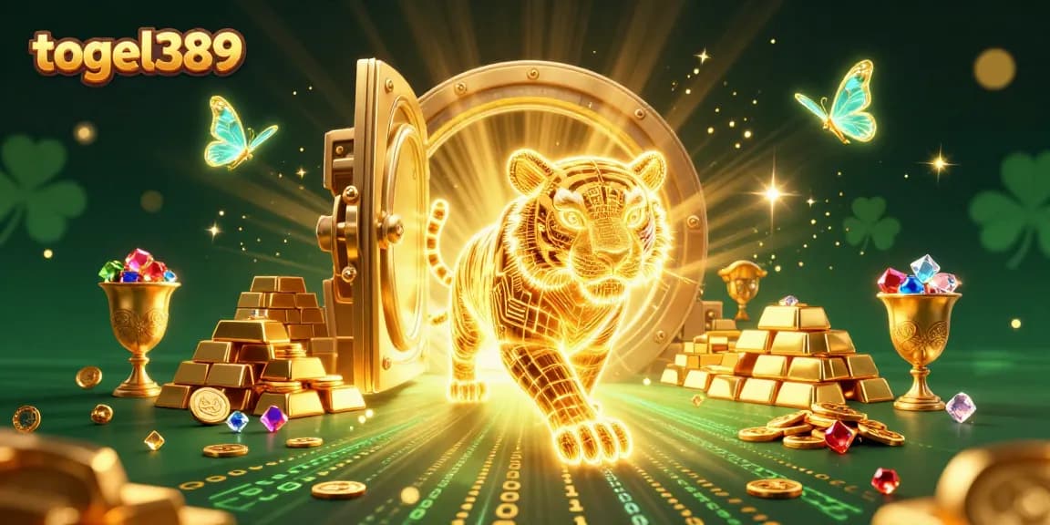 Engage with togel389's dynamic casino experience in this vivid digital artwork.