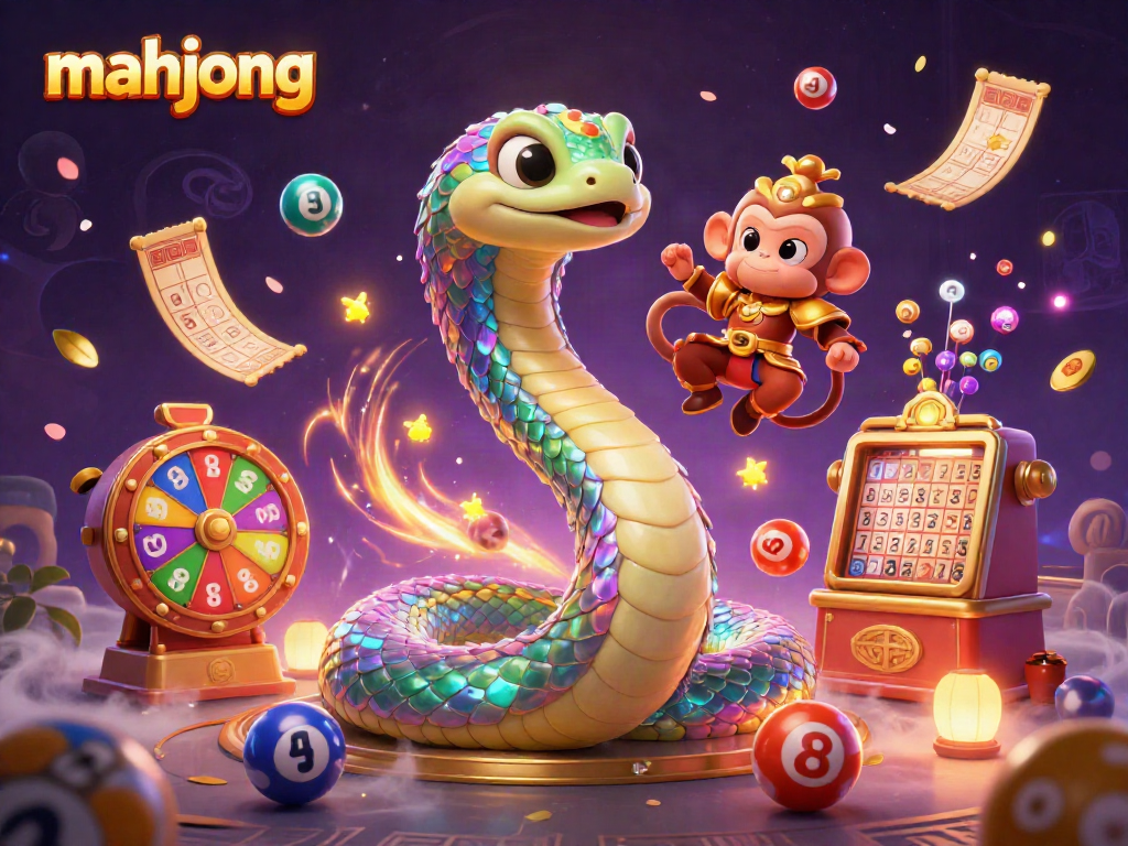 Permainan mahjong yang menarik dengan karakter unik dan elemen judi yang meriah.