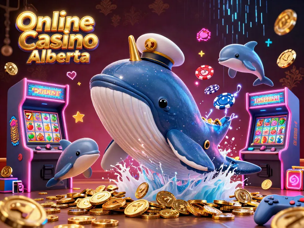 Play exciting games at Online Casino Alberta with animated sea creatures and colorful slots.