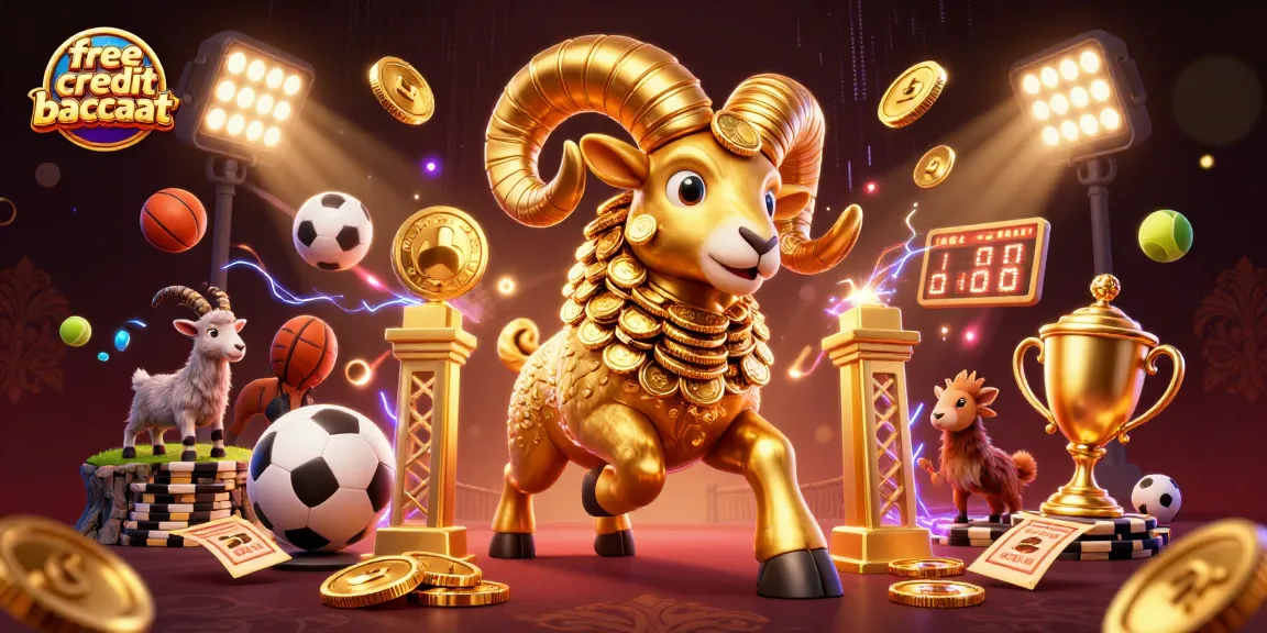 Engage with thrilling free credit baccarat experience featuring dynamic casino elements and characters.