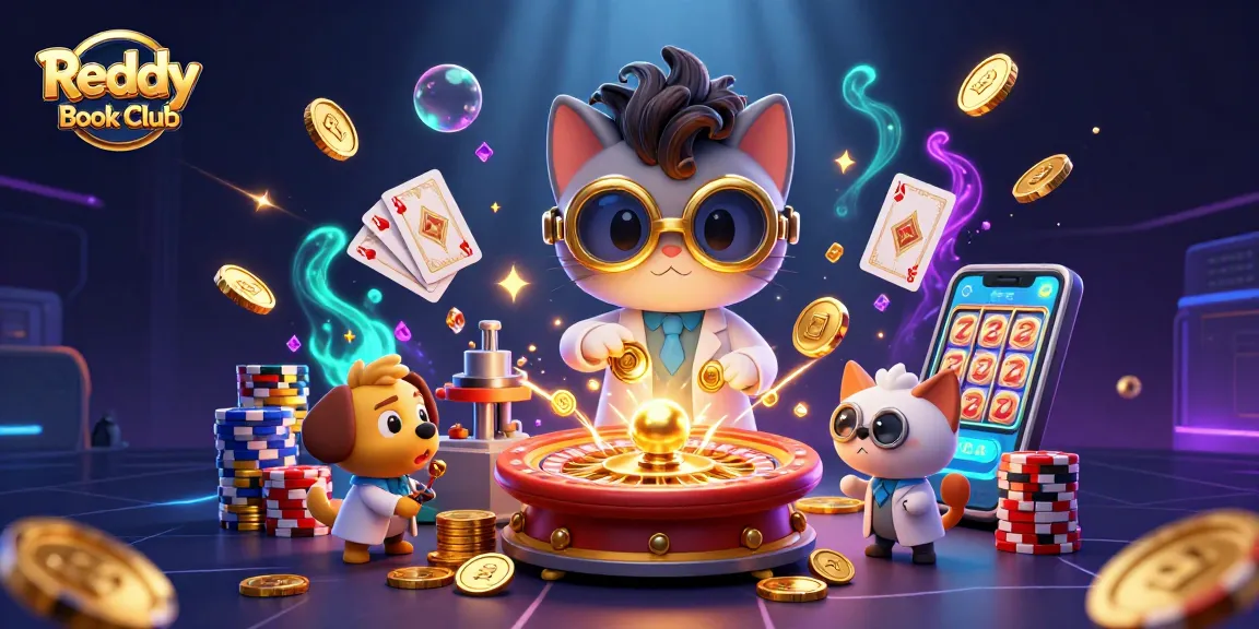 Join the excitement of Reddy Book Club with vibrant casino art and thrilling gaming elements.