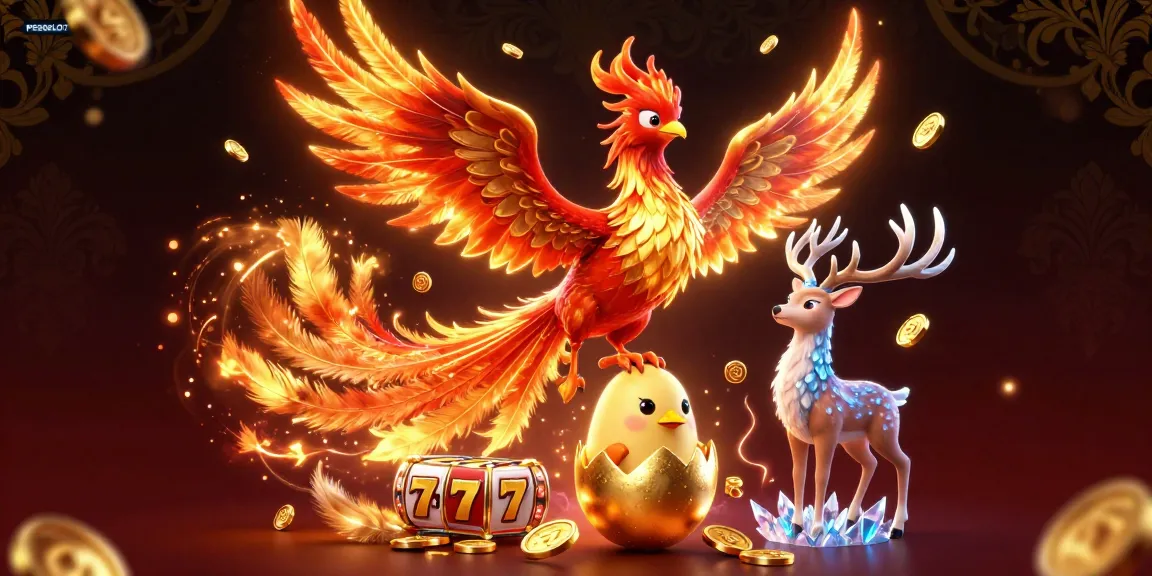 Menangkan pengalaman bermain PESGSLOT slot online dengan visual menakjubkan dari phoenix dan stag ajaib.