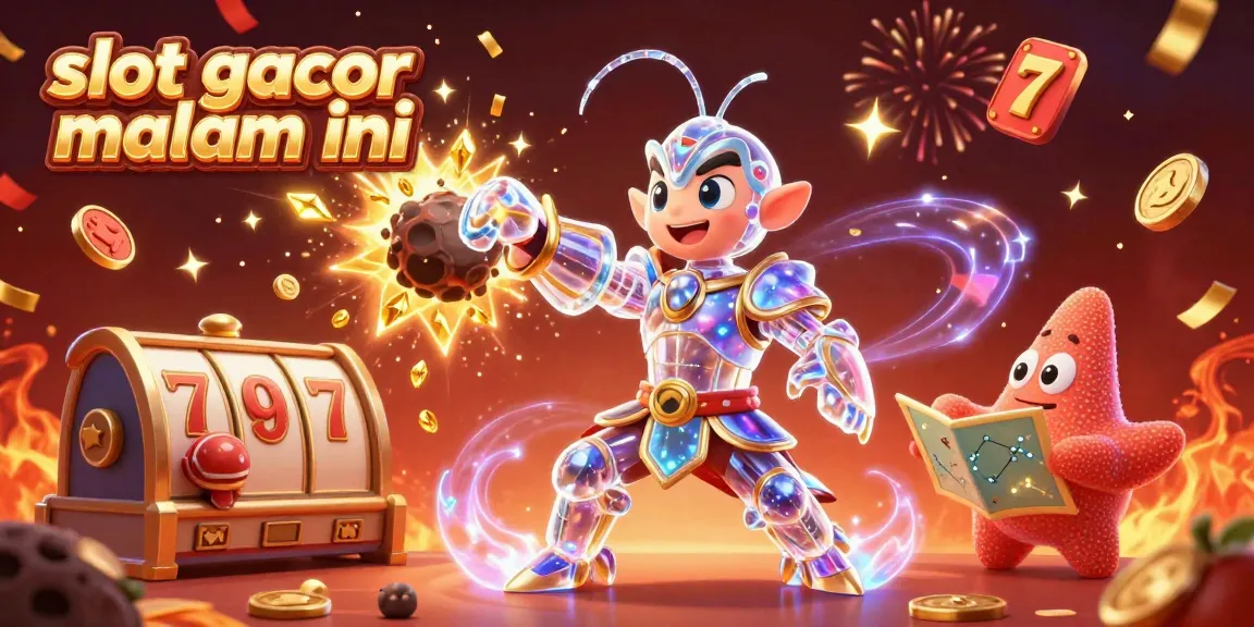 Menangkan slot gacor malam ini dengan ilustrasi 3D menakjubkan yang menunjukkan samurai mantis gamblin.