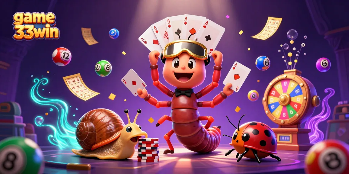 Engage in the thrill of game 33win with vibrant animated casino characters and captivating visuals.