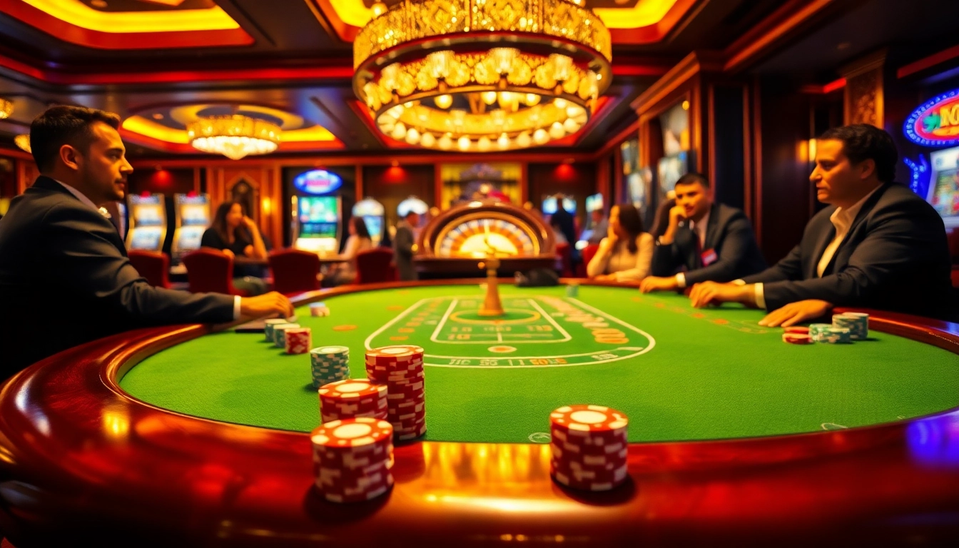Experience SODO 66 high-stakes poker action with vibrant casino vibes and dynamic gaming atmosphere.