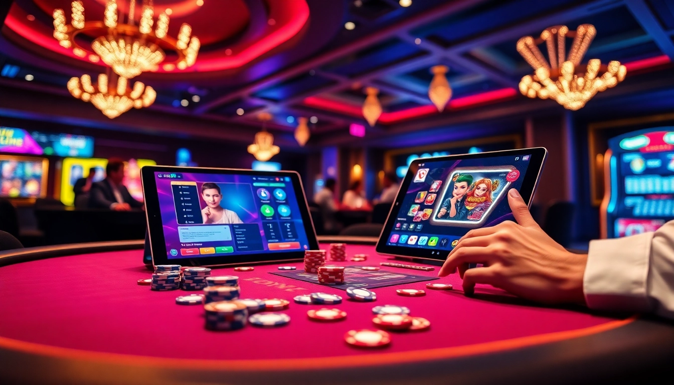 Experience the thrilling gameplay at nhà cái dh88 with vibrant casino elements and strategic betting.