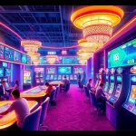 The dynamic online gambling scene at 8S, featuring vibrant casino games and exciting betting options.