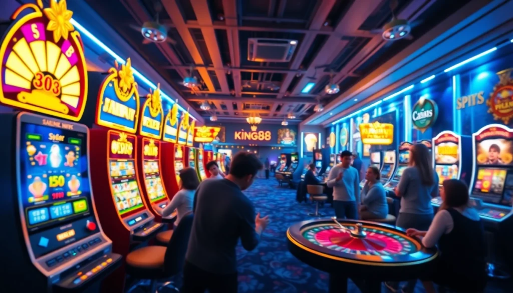 Experience the excitement of king88 with modern casino games and vibrant digital interfaces.