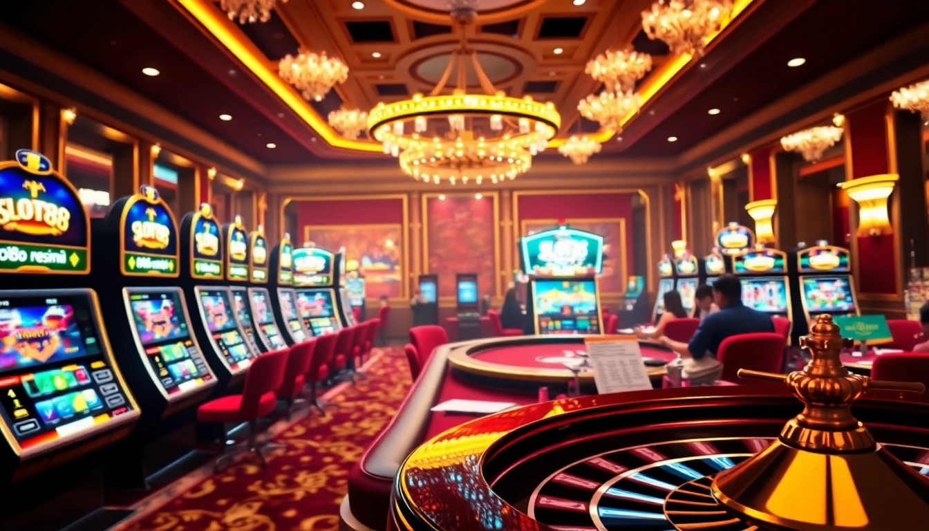 Experience thrilling gameplay at slot88 resmi with engaging online casino elements and vibrant visuals.